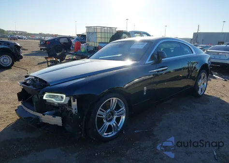 2019 Rolls-Royce Wraith z USA, uszkodzony, nr VIN SCA665C51KUX87296